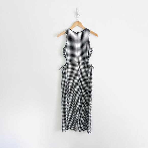 Zara Kids Gingham Wide Leg Jumpsuit - Picture 5 of 8